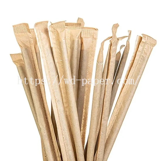 2-disposable bamboo paper straws