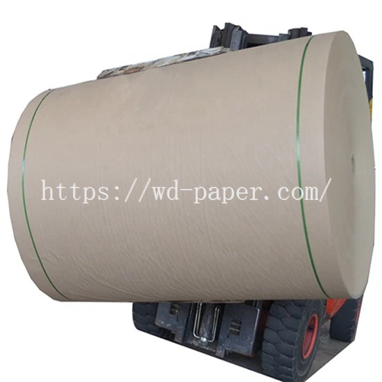 3-giant roll of brown paper