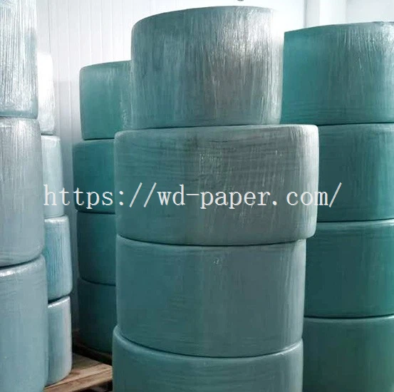 2-color tissue napkin mother roll